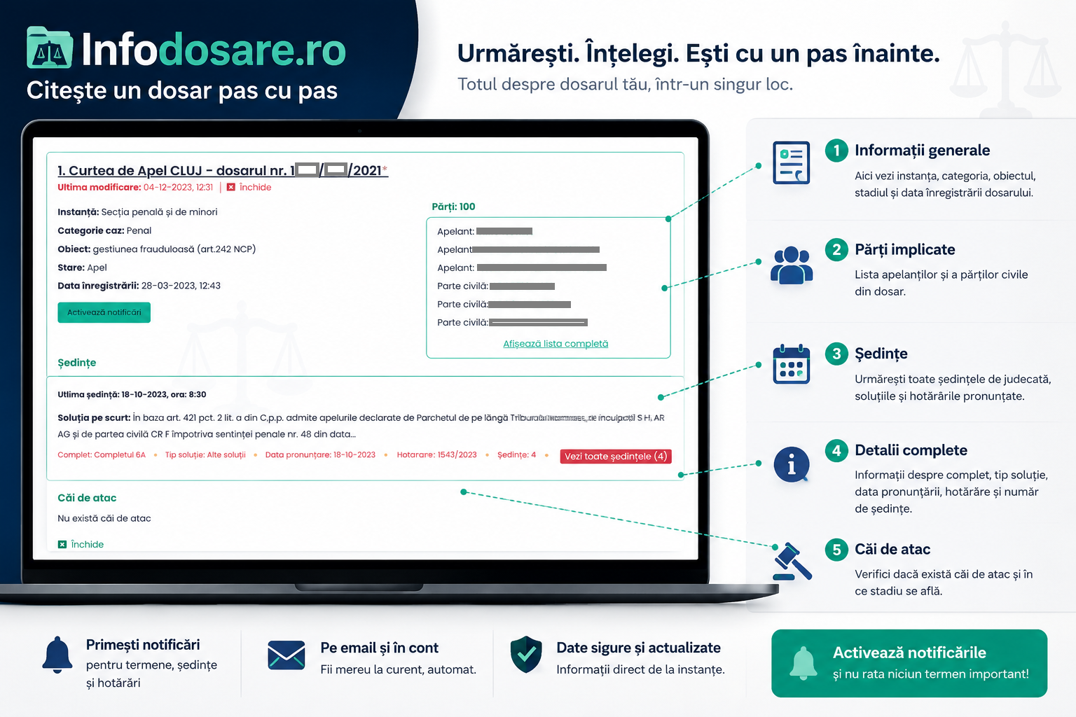 Cum citești un dosar pe InfoDosare?